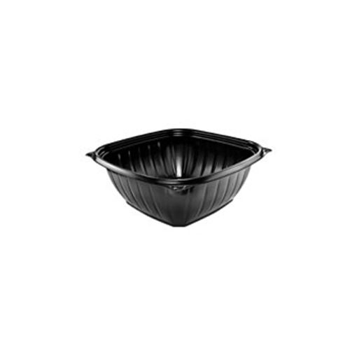 Dart&reg; PresentaBowls Pro&reg; Black Plastic 12 Oz. Bowl