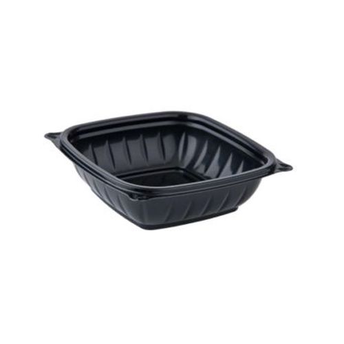 Dart&reg; PresentaBowls Pro&reg; Black Plastic 8 Oz. Bowl
