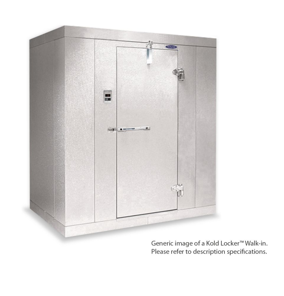 Nor-Lake 8' x 10' x 7' 7"H Indoor Kold Locker&trade; Walk-In Freezer
