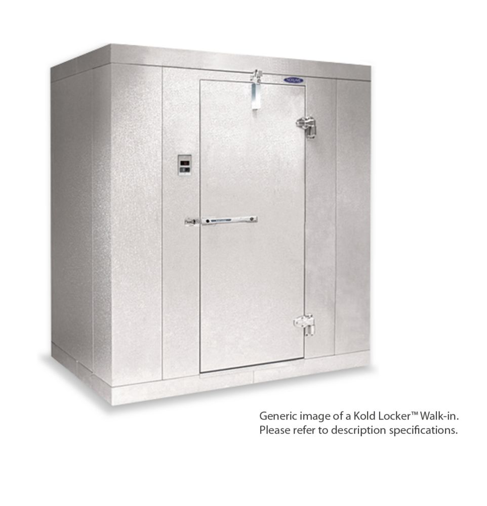 Nor-Lake 4' x 6' Floorless Indoor Kold Locker&trade; Walk-In Cooler