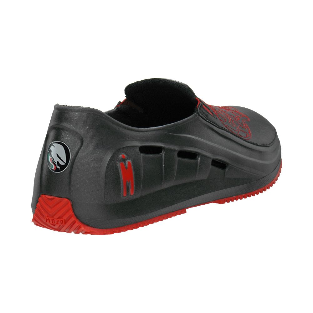 Mozo Size 13 Red Skull Men's Kitchen Shoes