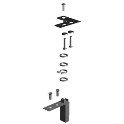 True® 870838 Top Left Hinge Kit for TSSU / TUC / TWT Series