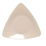 EMI Yoshi&reg; White Plastic 6" Triangles Plate