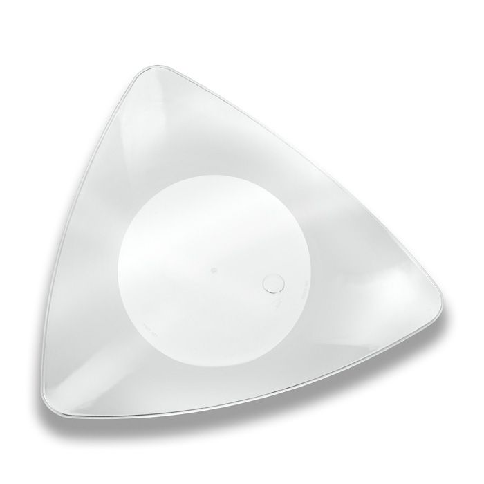 EMI Yoshi&reg; Clear Plastic 7" Triangles Plate