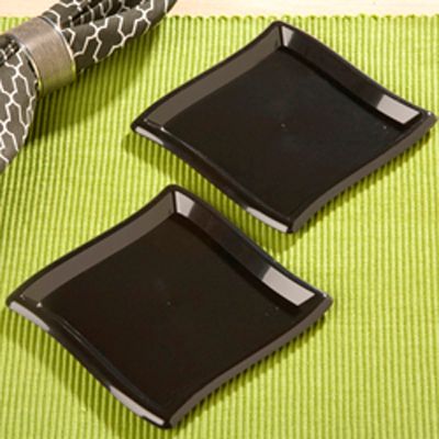 EMI Yoshi&reg; Black Plastic 6" Waves Plate