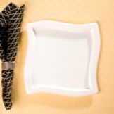EMI Yoshi&reg; White Plastic 10" Waves Plate