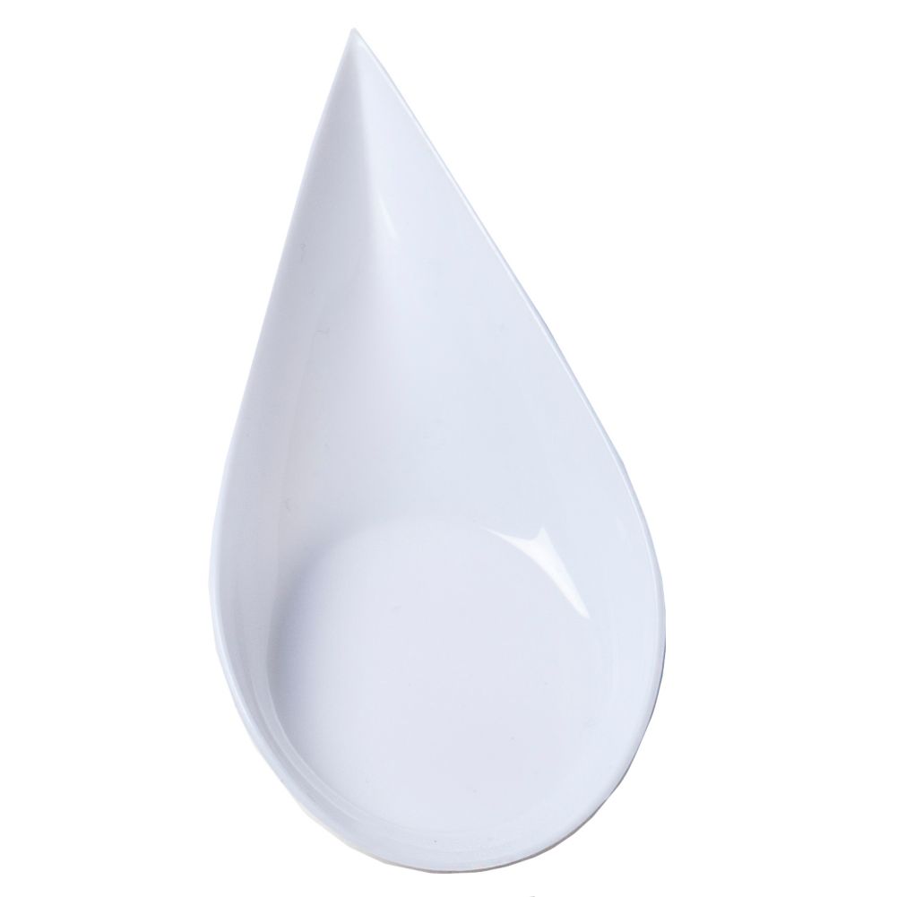 EMI Yoshi&reg; Small Wonders White Plastic Mini Tear Drop Dish