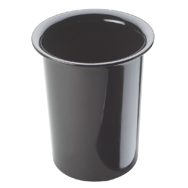 Cal-Mil Black Utensil / Condiment Cylinder