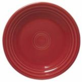 Homer Laughlin China Fiesta&reg; Scarlet 9" Plate