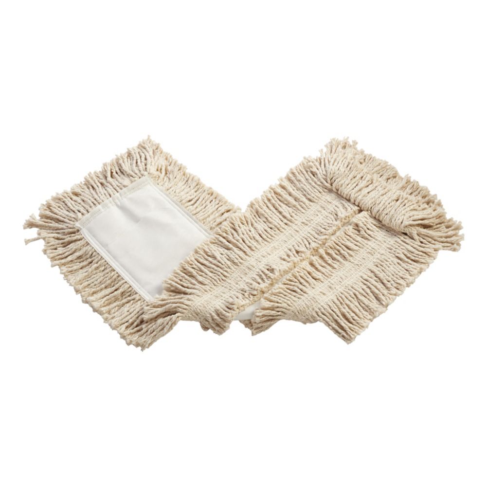 Rubbermaid&reg; 24" White Disposable Cotton Dust Mop