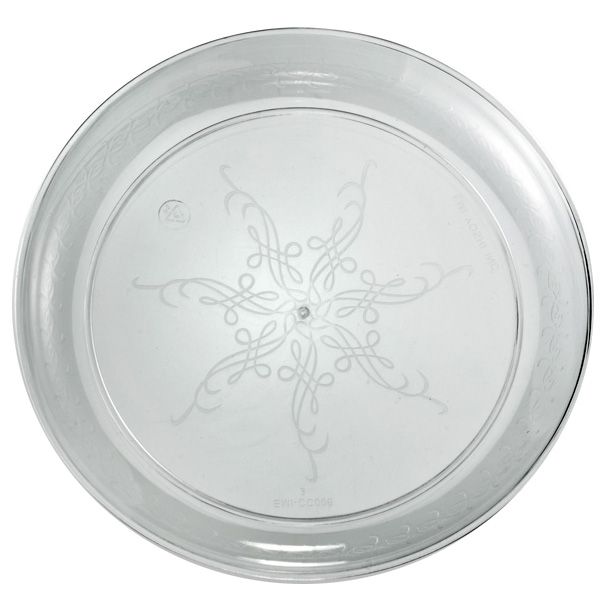 EMI Yoshi&reg; Caterer's Collection Clear Plastic 7" Plate