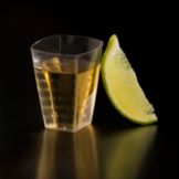 EMI Yoshi&reg; Squares Clear Plastic 1 Oz. Shot Glass