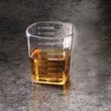 EMI Yoshi&reg; Squares Clear Plastic 2 Oz. Shot Glass