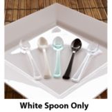 EMI Yoshi&reg; 4" White Small Wonders Spoon