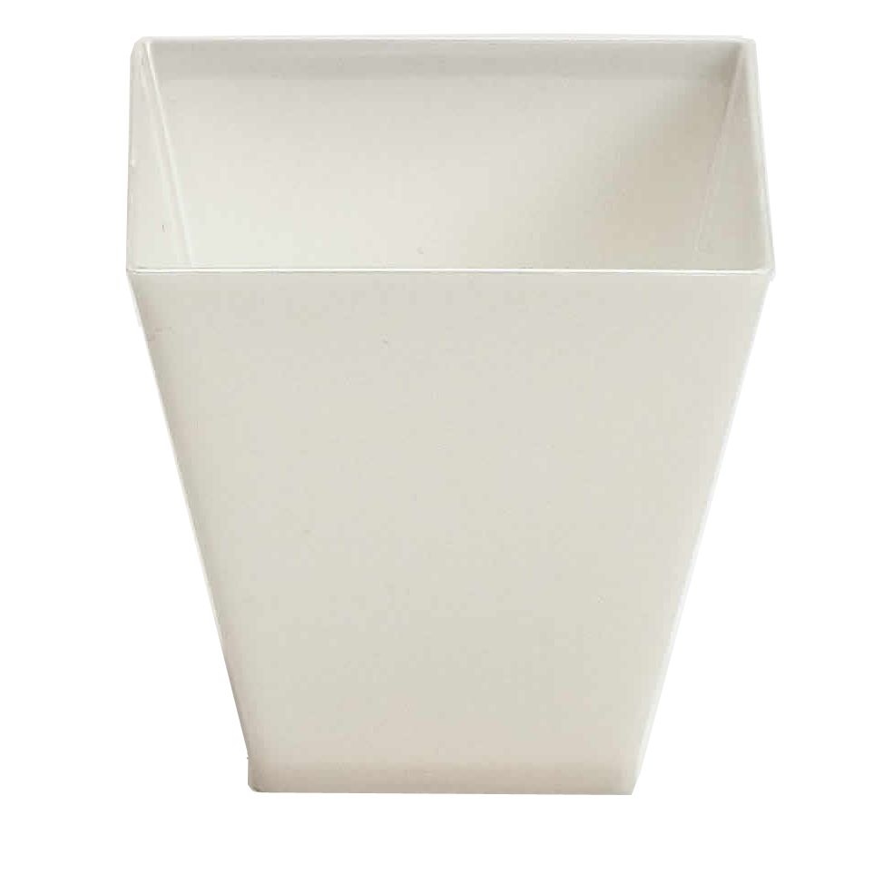 EMI Yoshi&reg; Small Wonders White Plastic 6.8 Oz. Cube Dish