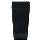 EMI Yoshi&reg; Small Wonders Black Plastic 3 Oz. Cube Dish