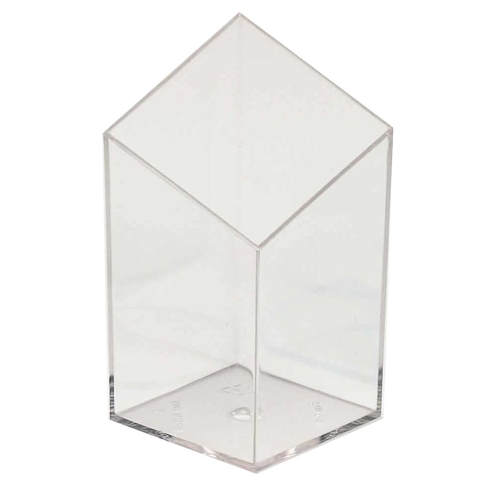 EMI Yoshi&reg; Small Wonders Clear Plastic 2.5 Oz. Diamond Cube Dish