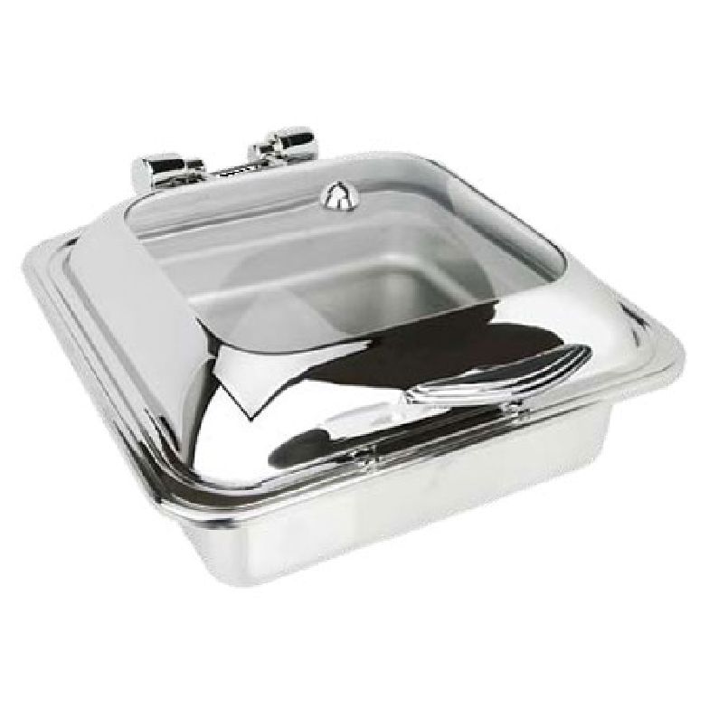 Eastern Tabletop Glass Top 6 Qt. Induction Chafer