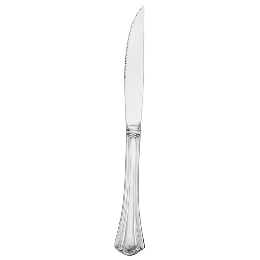 Walco Stainless Sentry 9-5/16" Solid Handle Steak Knife