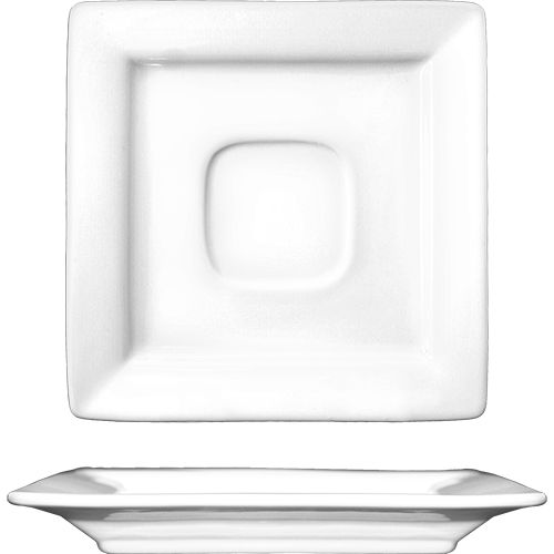 International Tableware Elite&trade; 5-7/8" Square Saucer
