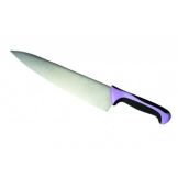 San Jamar Purple Handle Cooks Knife for Allergen Saf-T-Zone System