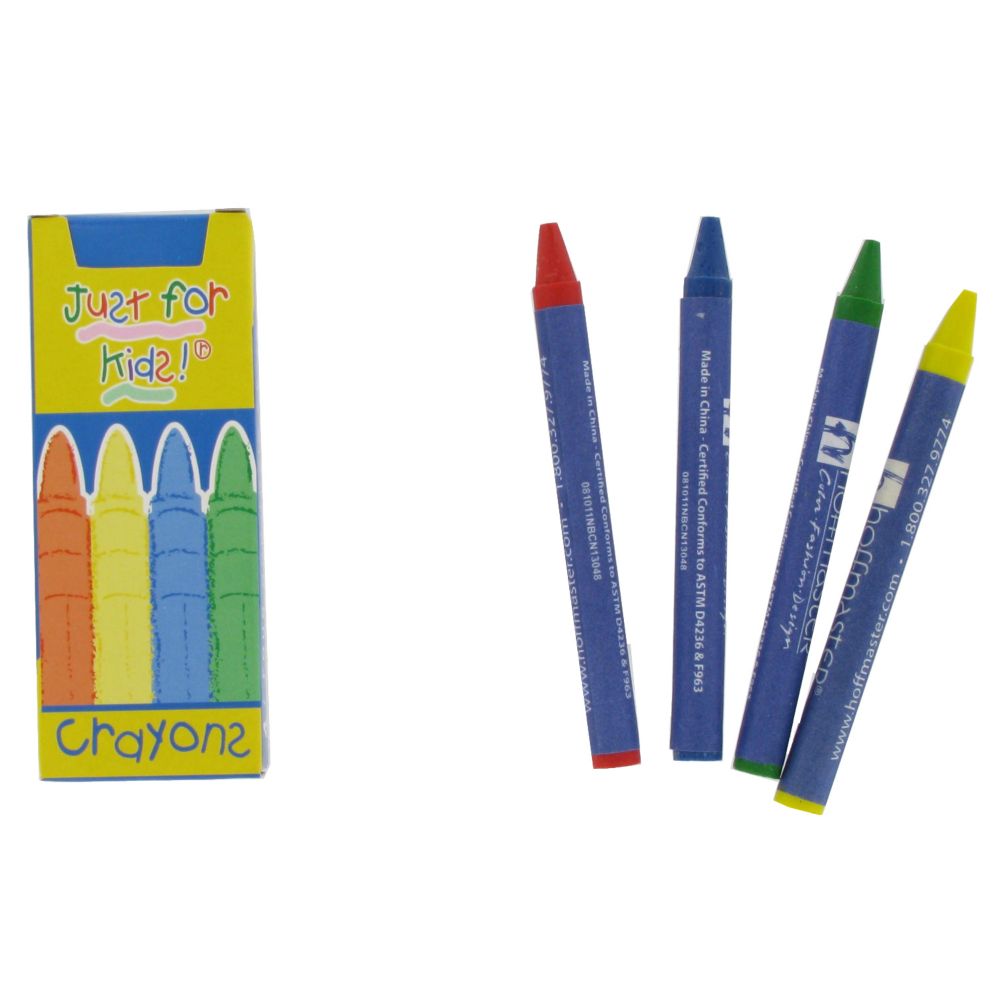 Hoffmaster Boxed 4 Count Crayons