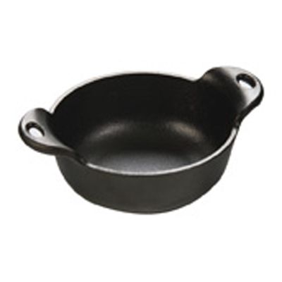 Lodge Manufacturing 12 Oz. Round Cast Iron Bowl w/ Handles