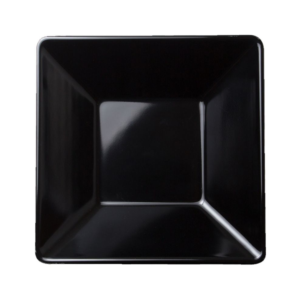 Elite Global Solutions Squared 8-3/4" Black Square Bowl