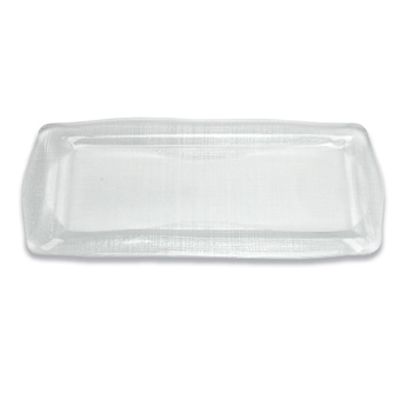 Fortessa D&V 13-3/4" x 6-1/2" Glass Kerala Tray