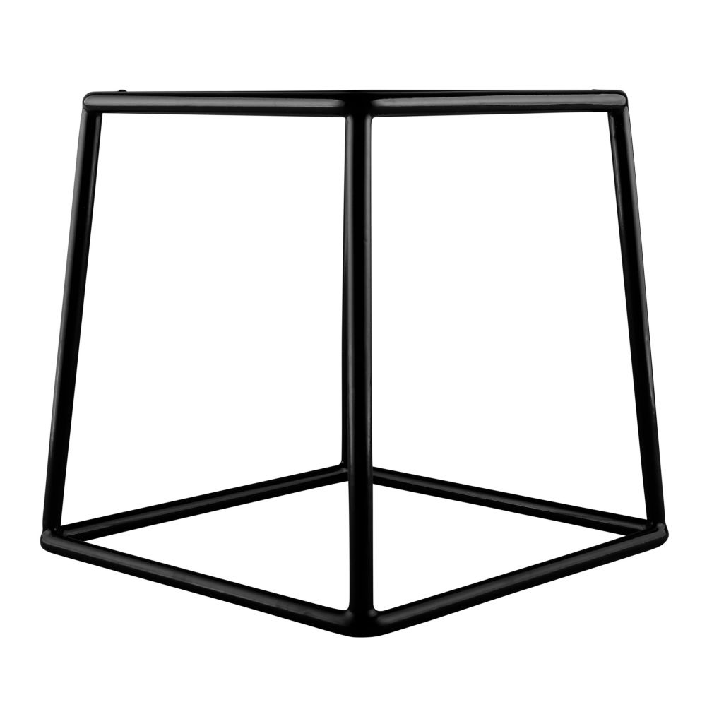 Elite Global Blk Rubber Coated 7" x 6" x 7" Pedestal