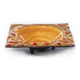 Elite Global Solutions 13" x 3" H with Legs Square Bowl