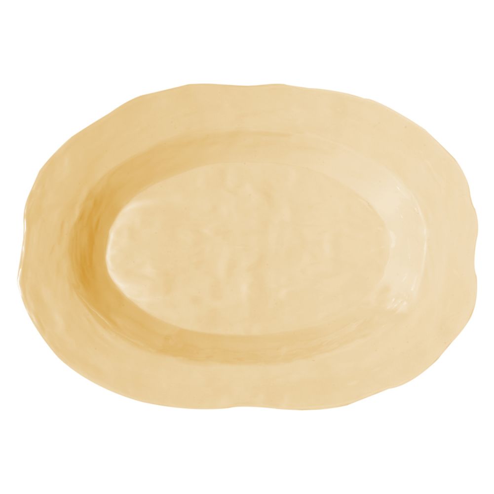 G.E.T. New Yorker&trade; Cream 21" x 15" Oval Platter