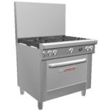 Southbend Natural Gas 36" 5 Burner Restaurant Ultimate Range