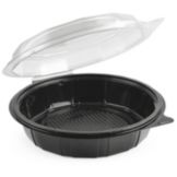 Anchor Packaging PET 9.5" x 3.15" Hinged Container
