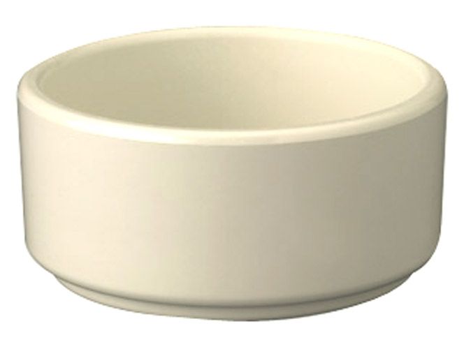 Gessner&trade; 3 Oz. Bright White Contemporary Ramekin