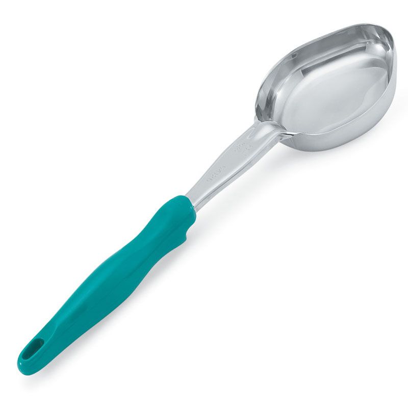 Vollrath&reg; Jacob's Pride&reg; 6 Oz. Teal Spoodle&reg; Utensil