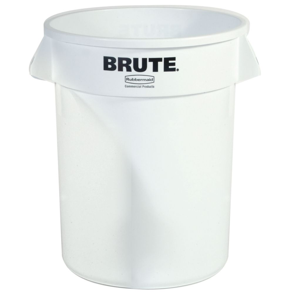 Rubbermaid&reg; Brute&reg; 55 Gallon White Container
