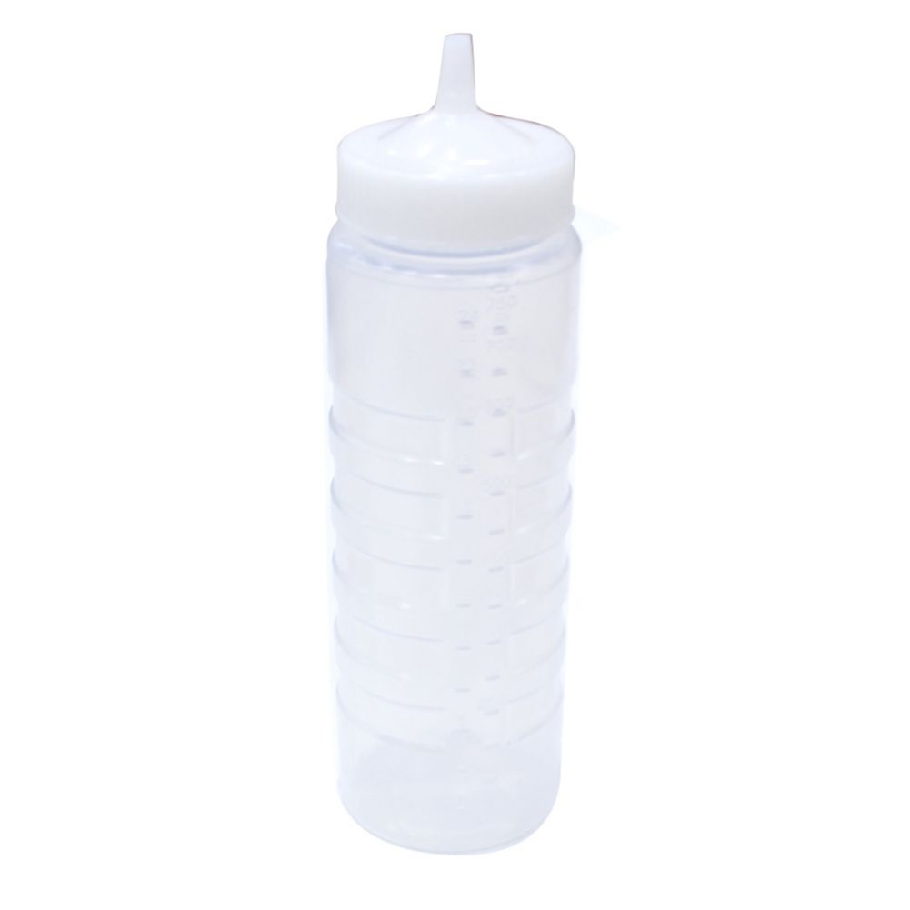 Vollrath&reg; 24 Oz. Clear Wide Mouth Squeeze Bottle