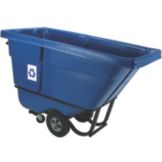 Rubbermaid&reg; 5 Cubic Yard Blue Recycling Tilt Truck
