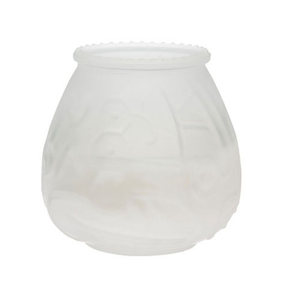 Candle Corporation 3-3/4" (H) Frost White Venetian Candle