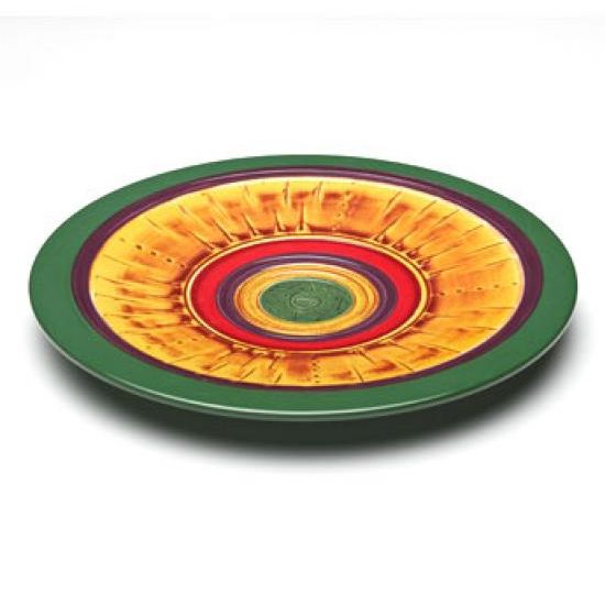 Elite Global Sol. 17" x 1-7/8" Round Cha-Cha Hot Platter
