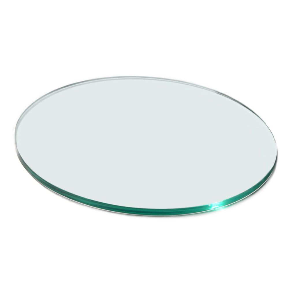 Rosseto&reg; 14" Round Tempered Glass