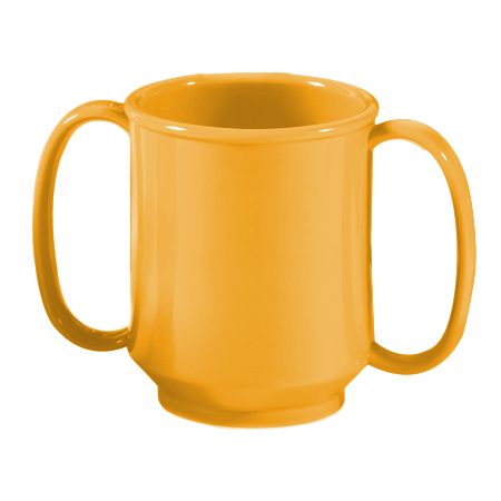 G.E.T. Enterprises Two Handle Tropical Yellow 8 Oz. Adult Sippy Mug