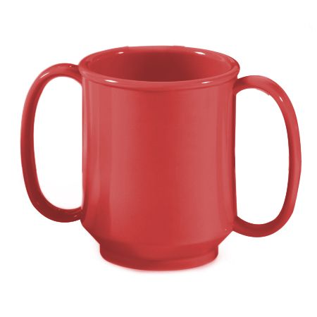 G.E.T. Enterprises Two Handle Red Sensation 8 Oz. Adult Sippy Mug