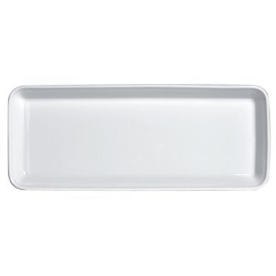 Steelite White 19-1/2" x 8" x 1-3/4" Catering Platter