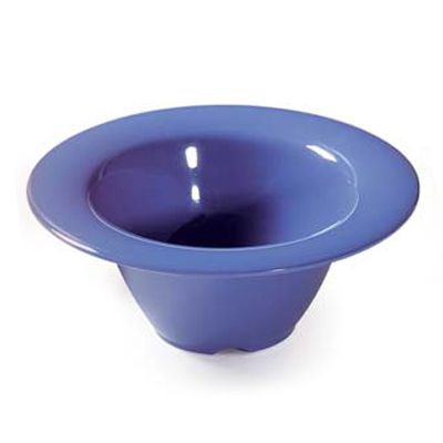 G.E.T. Enterprises Peacock Blue 10 Oz. Extra Wide Rim Bowl