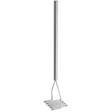 Tablecraft S/S 24" Square Face Masher with S/S Handle
