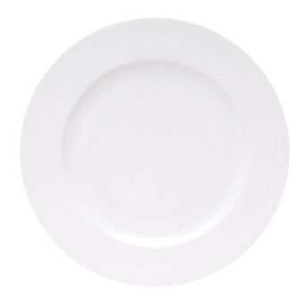 Fortessa&reg; White Ilona 11" Dinner Plate