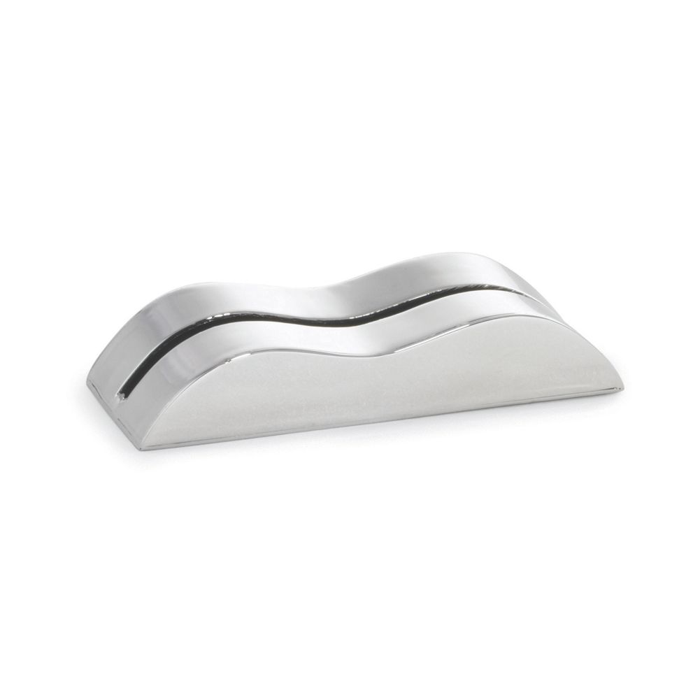 Tablecraft S/S 4"H Wavy Card & Number Holder