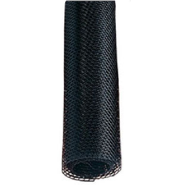 Carlisle&reg; 2' x 10' Black Polyethylene Barliner Mat